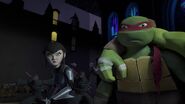 The turtles and Karai Vs the foot2