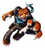A brand new Tigerclaw pose with no eyepatch!