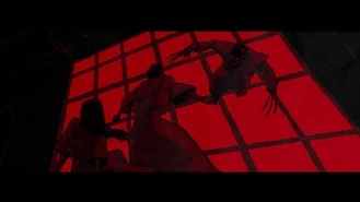 Hamato Yoshi, Tang Shen, and Oroku Saki.