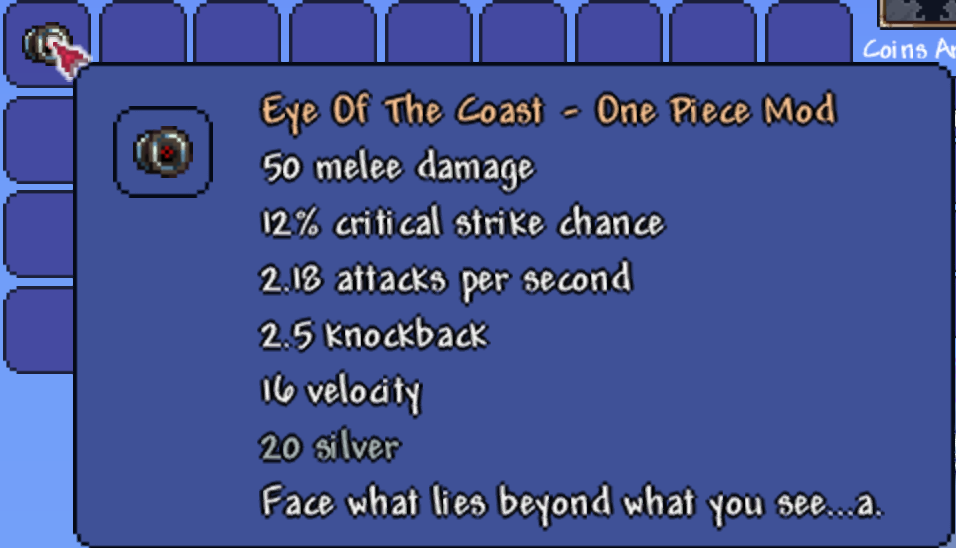 Terraria One Piece Mod Wiki