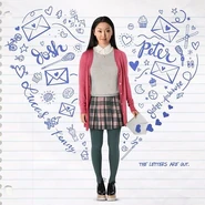 Lara Jean on the Movie Poster