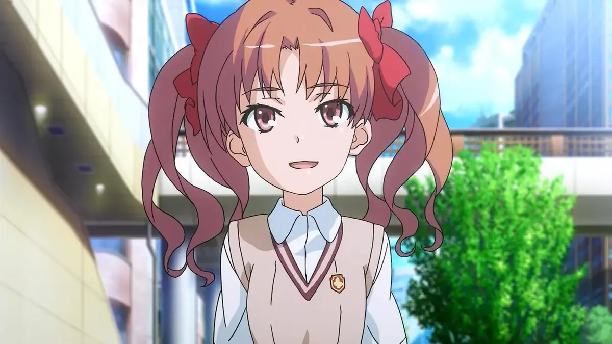 白井黒子　ブロマイド Bath Poster Kuroko Shirai (swimsuit ver.) 