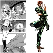 Kamino (left) / Kakyoin (right)