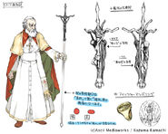 Character design by Haimura Kiyotaka for Volume 21 and Volume 22.