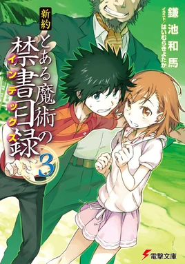 Shinyaku Toaru Majutsu no Index Light Novel v03 cover