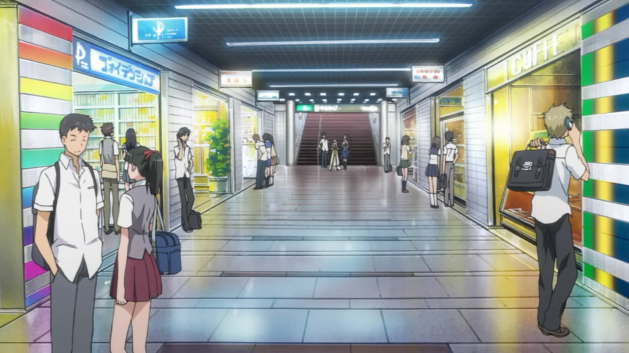 fran-ramos-df: Anime girl shopping mall background