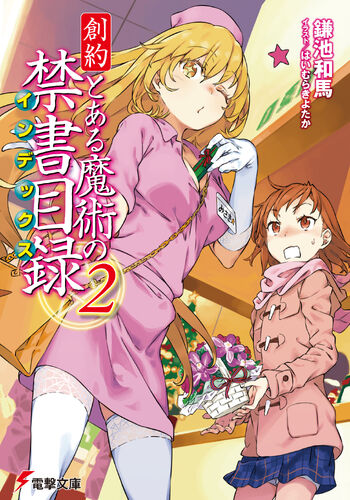 Souyaku Toaru Majutsu no Index Light Novel v02 cover