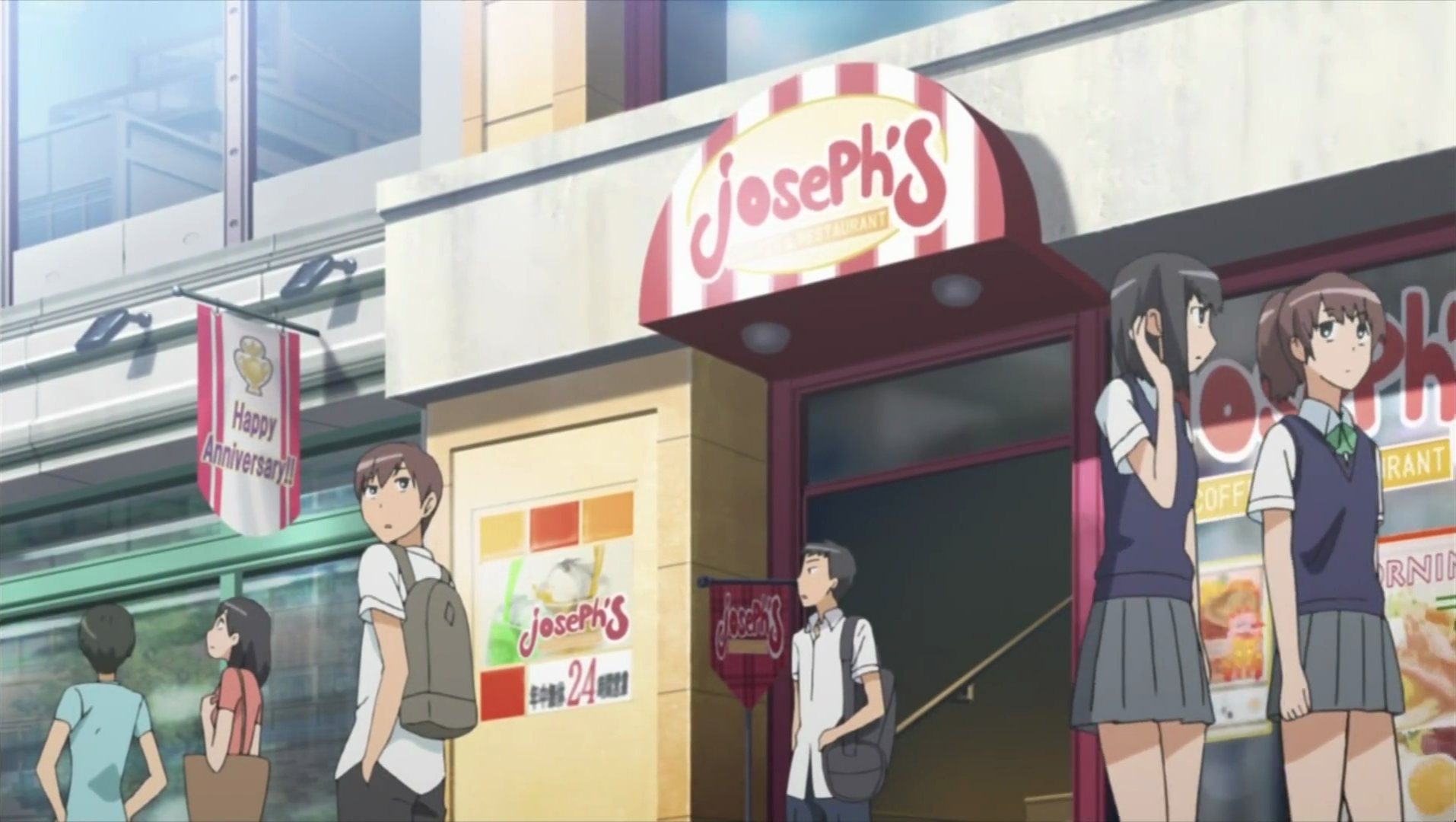 Joeschmo's Gears and Grounds: Seishun Buta Yarou wa Yumemiru Shoujo no Yume  wo Minai - Movie - Rio Sits in Diner