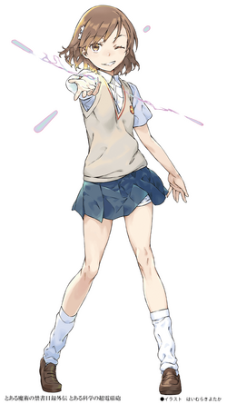 Do they ever explain why Mikoto wears shorts under her skirt? : r/railgun