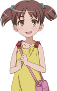 Kana's sprite from the Toaru Kagaku no Railgun PSP game.