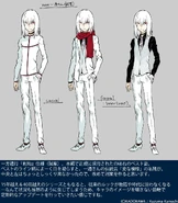 Character design by Haimura Kiyotaka for GT Volume 1.