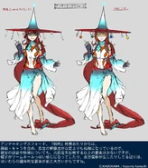 Anna Kingsford's character design by Haimura Kiyotaka