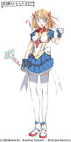 Character design of Magical Powered Kanamin for Volume 5