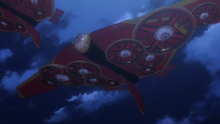 Griffin Sky mobile fortresses (Anime)