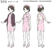 Rensa #028 character art design by Kiyotaka Haimura.