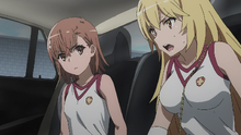 Misaki tells the driver to head to Exterior.