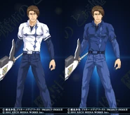 Acqua of the Back costume A (left) & B (right)