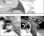 HsB-02 deploying Earth Blade (manga)