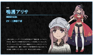 Arisa's movie profile.