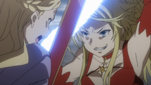 Carissa clashes with the Maiden of Versailles