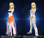 Oriana Thomson costume A (left) & B (right)