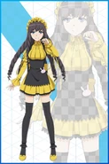 Kumokawa Maria's game character design for Toaru Majutsu no Index: Imaginary Fest.