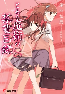 Toaru Majutsu no Index Light Novel v08 cover