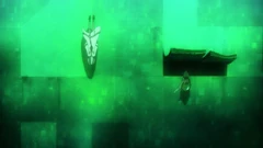 Toaru Kagaku no Railgun T E21 17m 12s.png (2.2 MB) Mikoto encountering the doppelganger while she infiltrates the facility.
