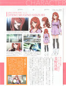 Mugino Shizuri's character profile for the Railgun S anime from the fourth BD/DVD booklet.