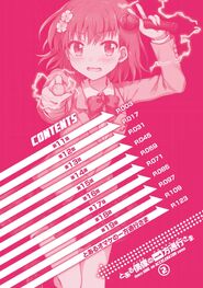 Toaru Idol no Accelerator-sama Manga v02 Table of Contents