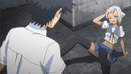 Touma bumps into Sozty.