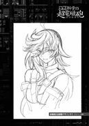Shundan Kimi Design 2.jpg (281 KB) Kimi's initial design by Matsuryu, from Toaru Kagaku no Railgun Volume 15's bonus illustrations