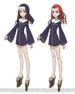 Full body design for the Toaru Majutsu no Index II anime.