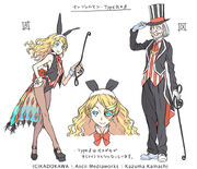 St. Germain's final character design, by Haimura Kiyotaka.