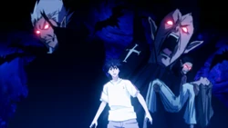 Vampires in Touma's imagination