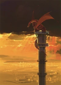 The beast perched upon the Tokyo Sky Tower during the invasion of Tokyo by Gremlin.