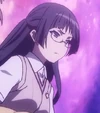 Long hair with glasses (Shokuhou's Clique, Anime).png