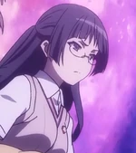 Long hair with glasses (Shokuhou's Clique, Anime).png