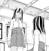 The doppelganger's appearance in Kuriba Ryouko's dreams