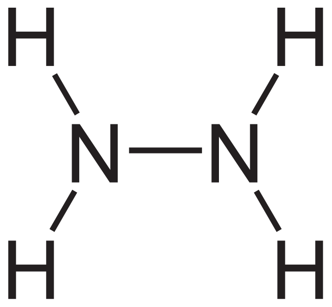 lewis structure n2h4