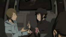 Durarara!! E10 Shiping talk