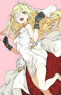Bride Othinus (Twitter).jpg (196 KB) Othinus as a bride, drawn by Haimura Kiyotaka