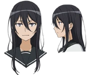 Toaru Kagaku no Railgun T anime Character Design (Face)