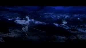 Kanzaki Kaori in a flashback as the Priestess of the Amakusa Christians.