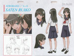 Toaru Kagaku no Railgun anime design as seen in the DVD/BD Booklets.