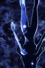 A depiction of Mugino's prosthetics.