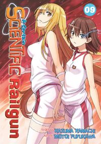 A Certain Scientific Railgun Manga v09 cover