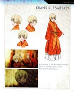 Toaru Majutsu no Index III anime Character Design as seen in the American Blu-Ray/DVD Art Book.