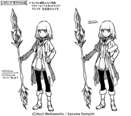 Leivinia with Little Gungnir for New Testament Volume 10.