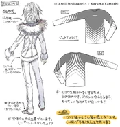 Character Design by Haimura Kiyotaka for Volume 20.